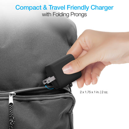 Naztech 20W PD Wall Charger + USB-C to USB-C 4ft Cable