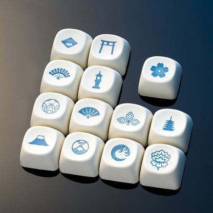 XVX U-kiyoe Fugaku (冨嶽) Series MOA Profile Dye-Sublimation PBT Keycap Set