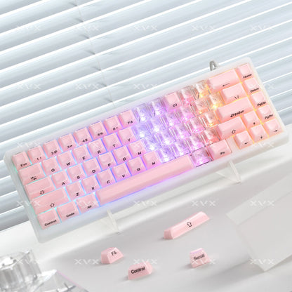 XVX Fizz 21-Key Heart Layout Cherry Profile Keycap Set