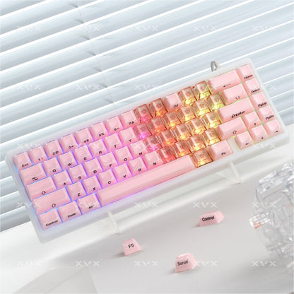 XVX Fizz 21-Key Heart Layout Cherry Profile Keycap Set