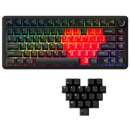 XVX M75 Lumina 75% Tri-Mode RGB Mechanical Keyboard with Knob