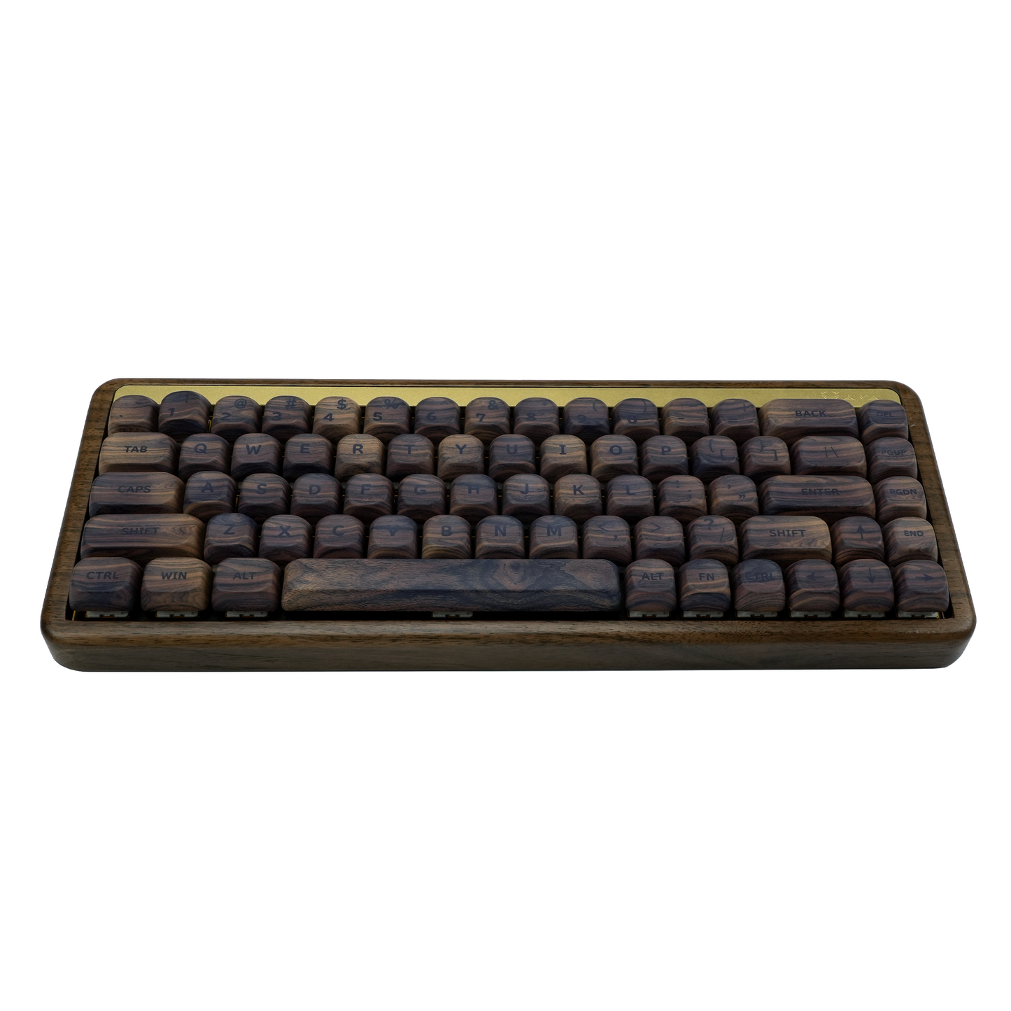XVX Walnut Texture MOA  Profile Dye-Sublimation PBT 130-Key Keycap Set