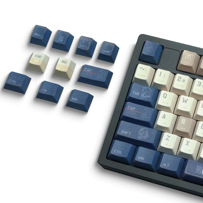 XVX Damaged Mecha Cherry Profile Keycaps Full Set (143-Keys)