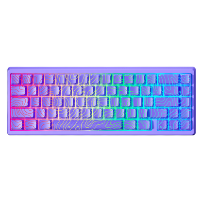 XVX M67 JadeStone Interstellar Black VIA Tri-Mode Mechanical Keyboard with IMD-Tech Keycaps