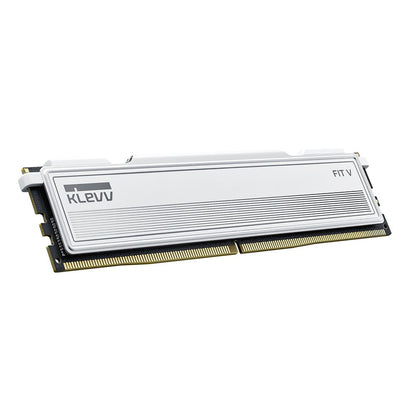 KLEVV FIT V 32GB (2x16GB) DDR5-6000 CL28 Dual Channel Desktop Memory Kit Ceramic White - K5AGU880-60B280F