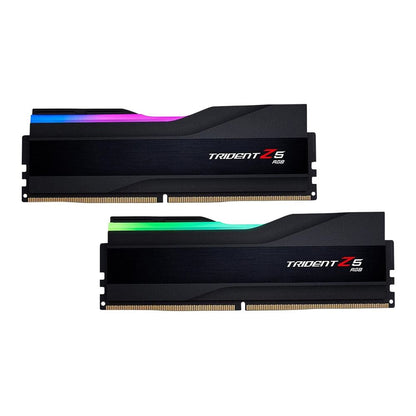 G.Skill Trident Z5 RGB 64GB (2x32GB) DDR5-6000 CL38 Desktop Memory Kit 288-Pin F5-6000J3848D32GX2-TZ5NR