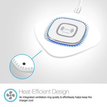 Naztech Power Pad Qi Wireless Fast Charger
