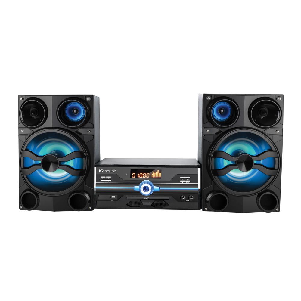 Supersonic HiFi Multimedia Audio System with Bluetooth and AUX, USB & Mic Inputs (IQ-9000BT)