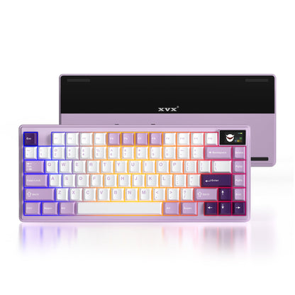 XVX K75 Pro 75% CNC Aluminum Wireless Gasket Mechanical Keyboard