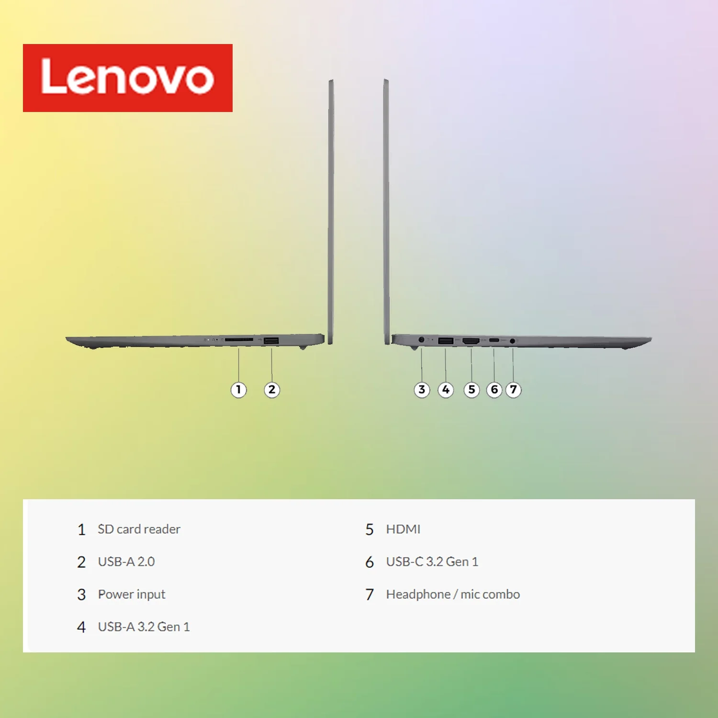 Lenovo Ideapad 1 Laptop, 15.6" FHD, Intel Processor, 8GB RAM, 128GB SSD + 128GB Emmc, Windows 11 Home, Grey