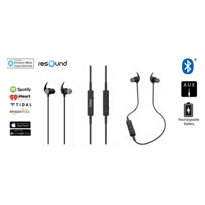 Naxa Bluetooth Isolation Earphones with Amazon Alexa Voice Control (NE-969)