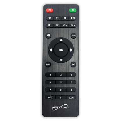 Supersonic Home Theater Projector with Bluetooth
