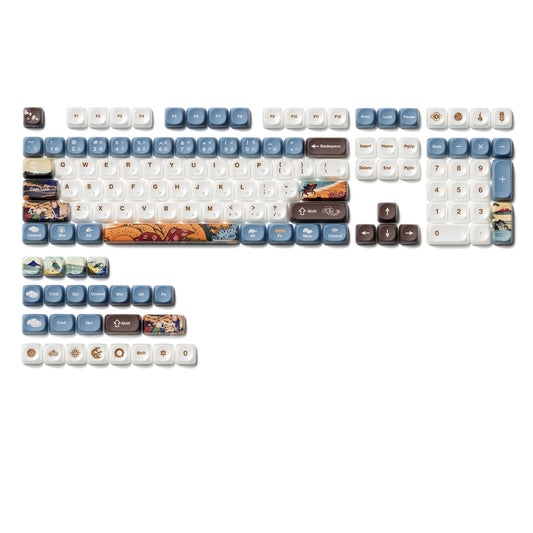 XVX U-kiyoe Fugaku (冨嶽) Series MOA Profile Dye-Sublimation PBT Keycap Set