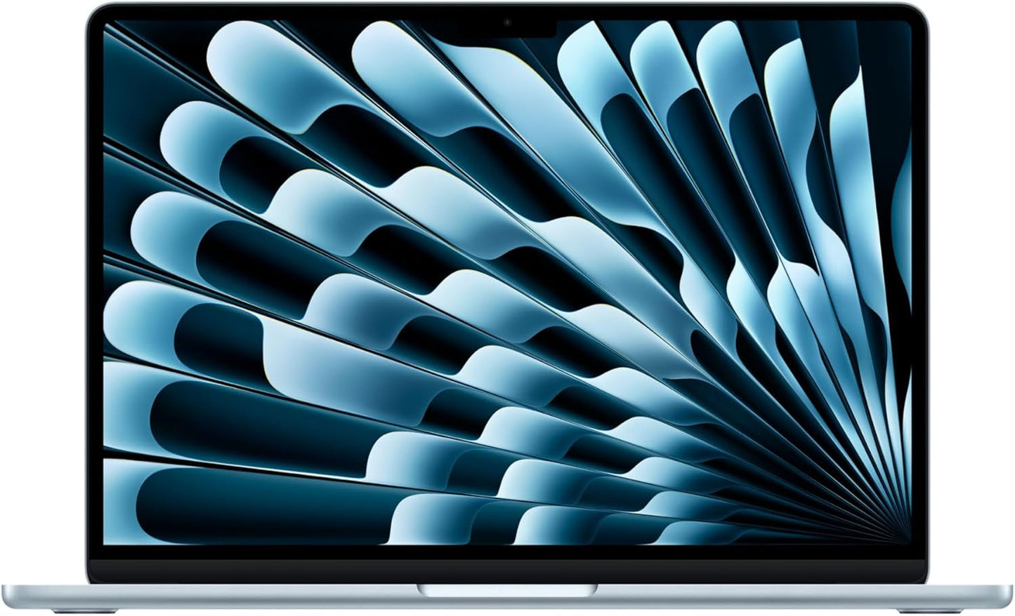 Apple 2026 Macbook Air 13-Inch Laptop with M5 Chip: Built for AI, 13.6-Inch Liquid Retina Display, 16GB Unified Memory, 512GB SSD, 12MP Center Stage Camera, Touch ID, Wi-Fi 7; Sky Blue