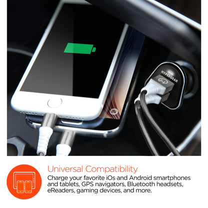 HyperGear Hi-Power Dual USB 3.4A Car Charger