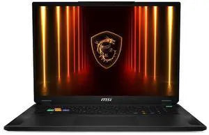 MSI Stealth A18 AI+ Gaming Laptop 18" RTX 5080 Ryzen AI 9 HX 370 64GB 2TB