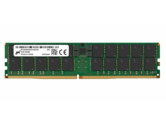 DDR5 RDIMM 64GB 2RX4 6400 CL52 (16GBIT) (SINGLE PACK)